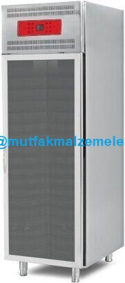 Fermantasyon Dolabı:Endüstriyel buzdolaplarından bu cam kapılı fermantasyon dolabı paslanmaz çelik malzemeden imal edilmiş olup son derece kaliteli,sağlam,güvenilirdir - Fermantasyon dolabı satış telefonu 0212 2370749